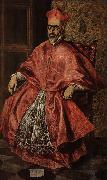El Greco Portrait of a Cardinal Spain oil painting artist